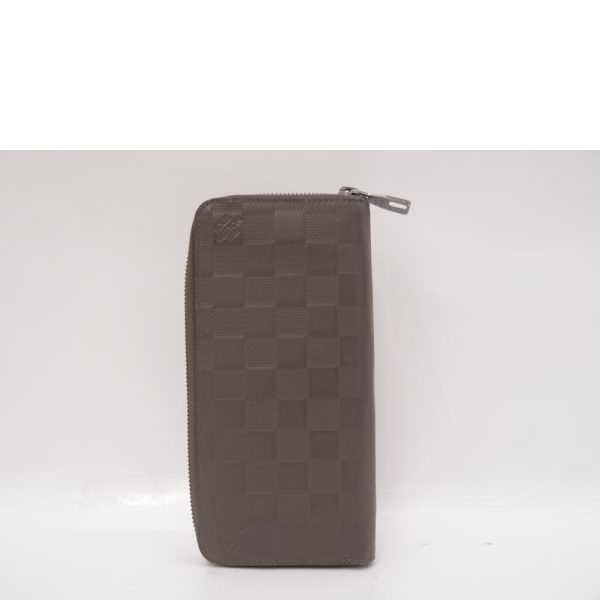 35449 2 Louis Vuitton Zippy Vertical Wallet Brown