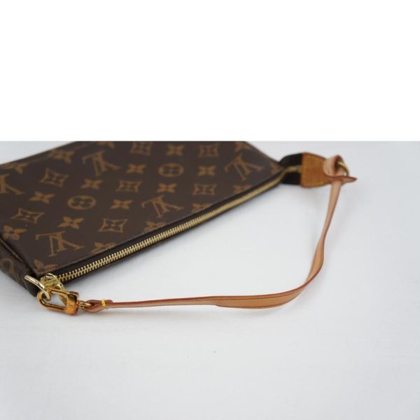 35483 3 Louis Vuitton Pochette Accessoire Bag Monogram Brown