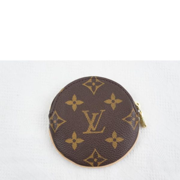 35582 2 Louis Vuitton Portomone Ron Bag Monogram Brown