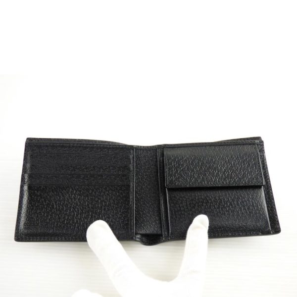 35625 4 Gucci 2 Fold Wallet Black