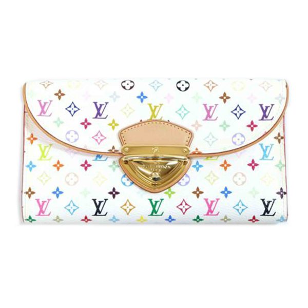 35671 1 Louis Vuitton Portefeuil Eugenie Monogram Multicolor Wallet