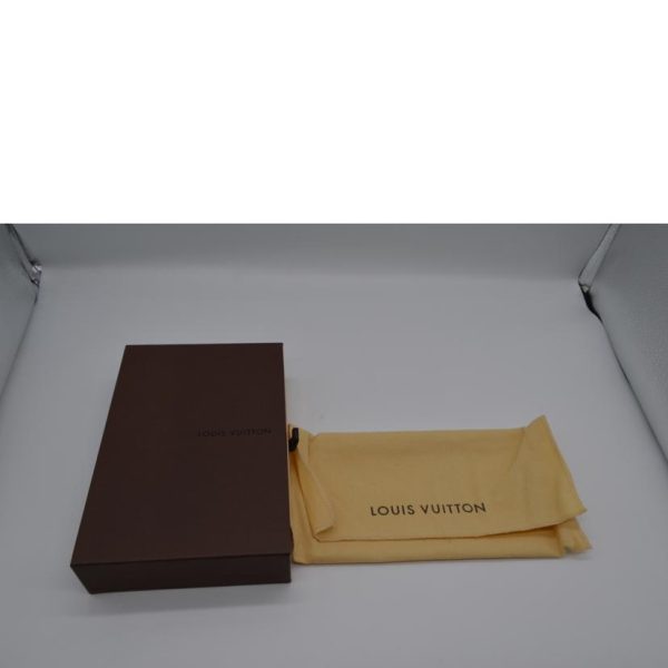 35722 6 Louis Vuitton Portomone Wallet Black