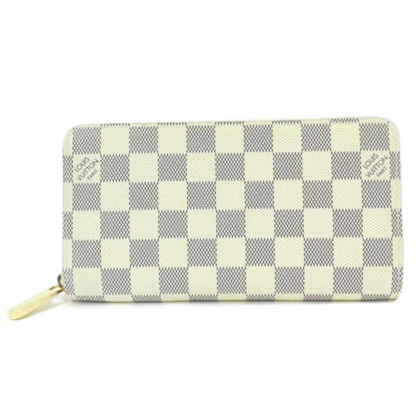 35760 1 Louis Vuitton Zippy Wallet Wallet Damier Azur