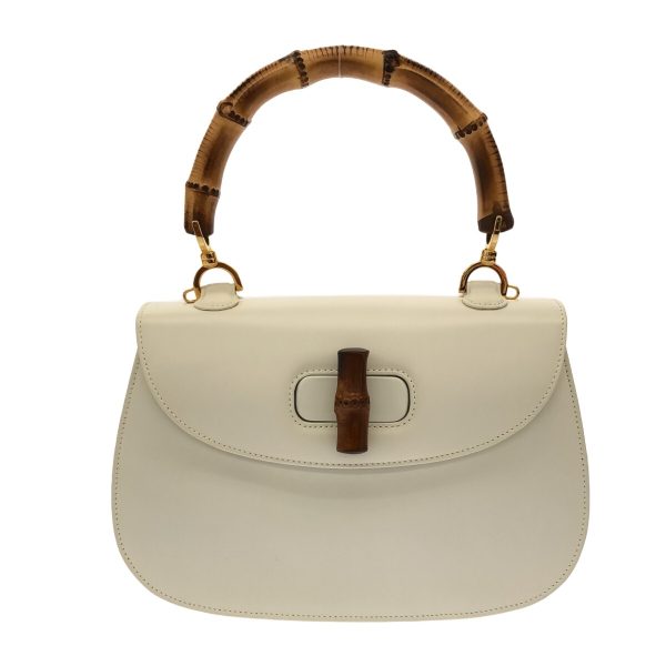 35868365 1 Gucci Handbag White Leather