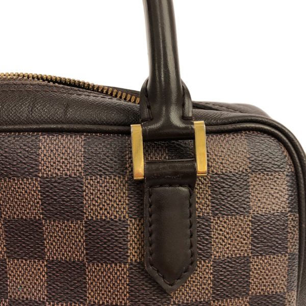 35871432 10 Louis Vuitton Brera Damier Canvas Handbag Ebene