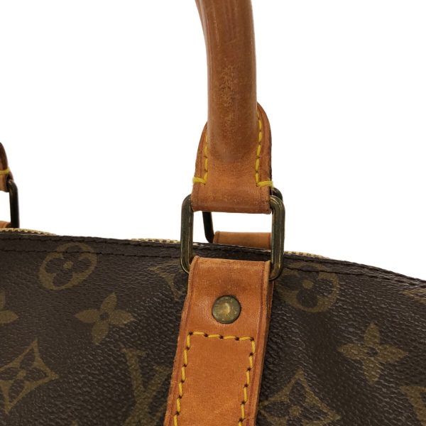 35872664 10 Louis Vuitton Keepall Monogram Canvas Boston Bag Brown