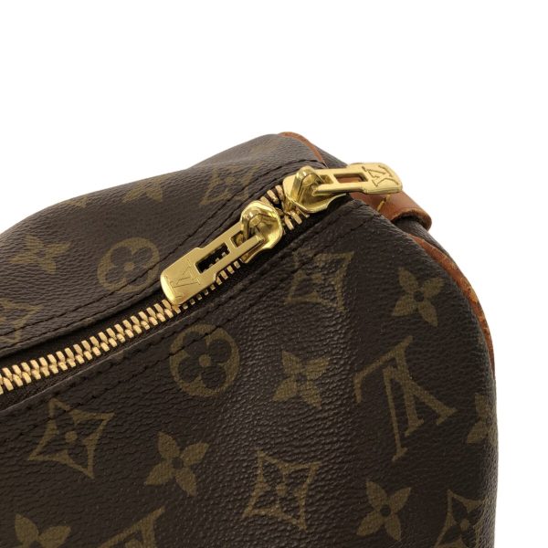 35872664 11 Louis Vuitton Keepall Monogram Canvas Boston Bag Brown