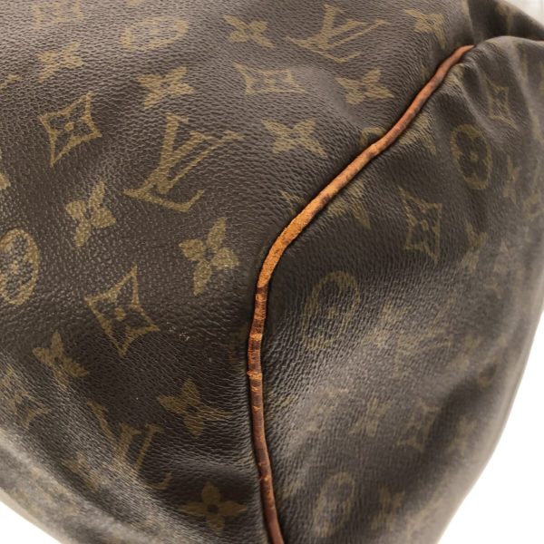 35872664 5 Louis Vuitton Keepall Monogram Canvas Boston Bag Brown