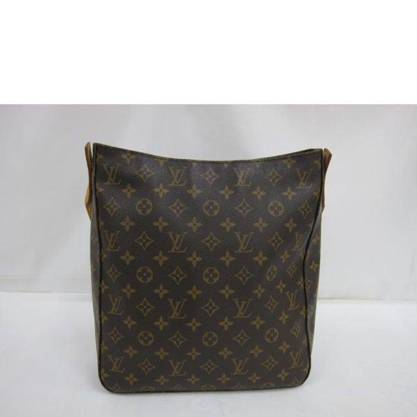 35912 2 Louis Vuitton Looping GM Shoulder Bag Monogram Brown