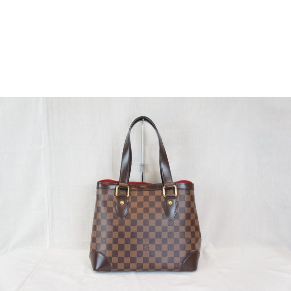 35951 2 Louis Vuitton Hampstead PM Tote Bag Damier Ebene