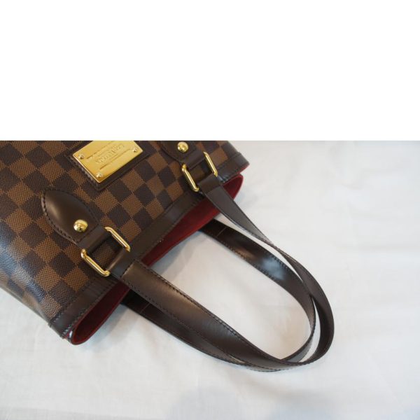 35951 4 Louis Vuitton Hampstead PM Tote Bag Damier Ebene