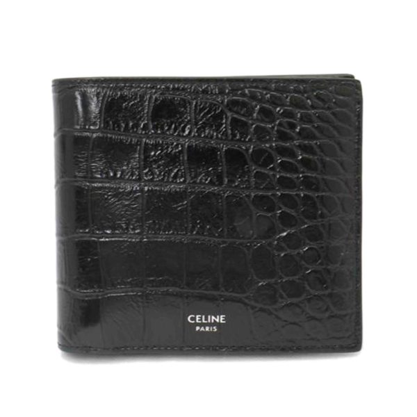 35998 1 Celine Bifold Wallet Black