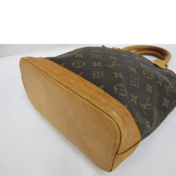 36002 4 Louis Vuitton Lockit Satchel Bag Brown