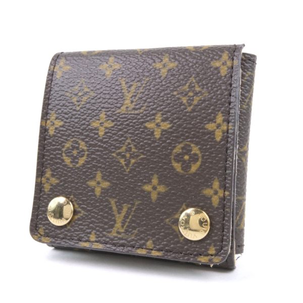 36020304 2 Louis Vuitton Jewelry Case Monogram Canvas SN0055 Pouch