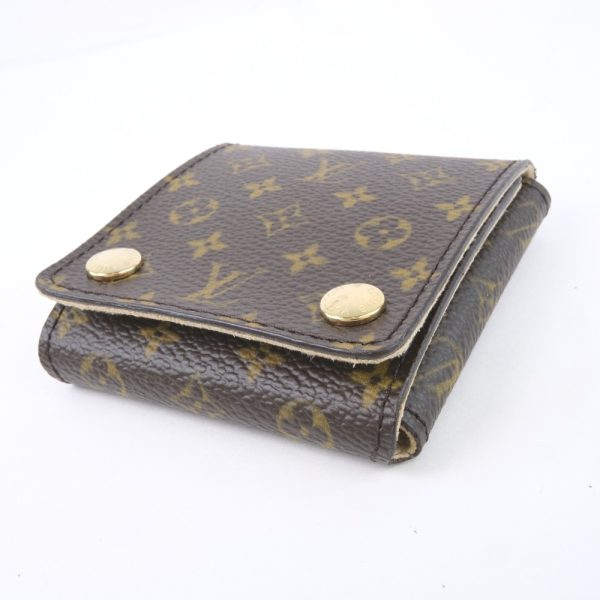 36020304 5 Louis Vuitton Jewelry Case Monogram Canvas SN0055 Pouch