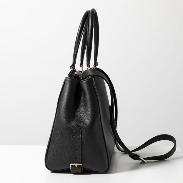 360415250 7 Celine Medium Apolline Leather Shoulder Bag Black