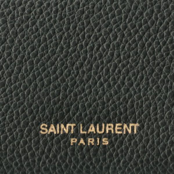 360432b680j3045 3 Saint Laurent Paris Key Case Dark Green