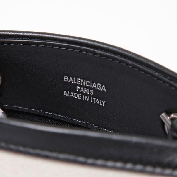 360625491 9 Balenciaga Duty Free Phone Holder Handbag Canvas Natural