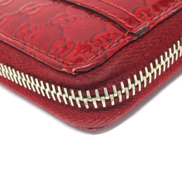 36087127 10 Gucci Candy Micro GG Long Wallet Red Enamel