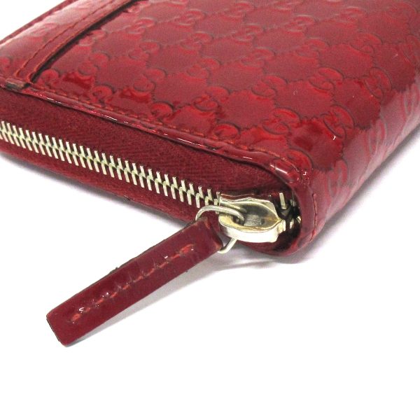 36087127 9 Gucci Candy Micro GG Long Wallet Red Enamel