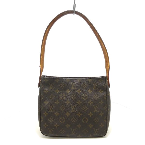 36138464 1 Louis Vuitton Looping Monogram Canvas Shoulder Bag Brown