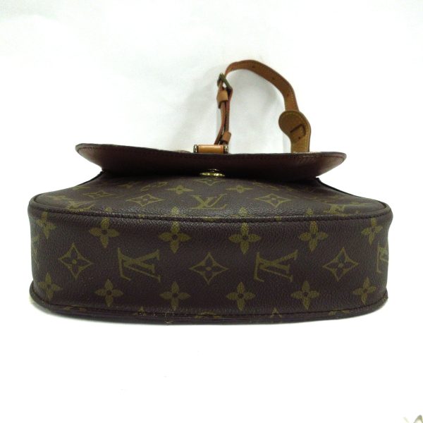 36138465 4 Louis Vuitton Saint Cloud Monogram Canvas Shoulder Bag Brown