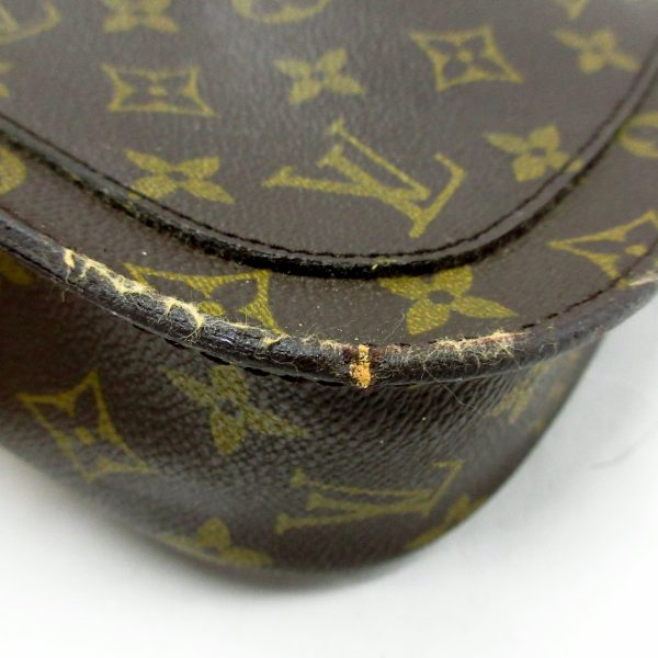 36138465 5 Louis Vuitton Saint Cloud Monogram Canvas Shoulder Bag Brown