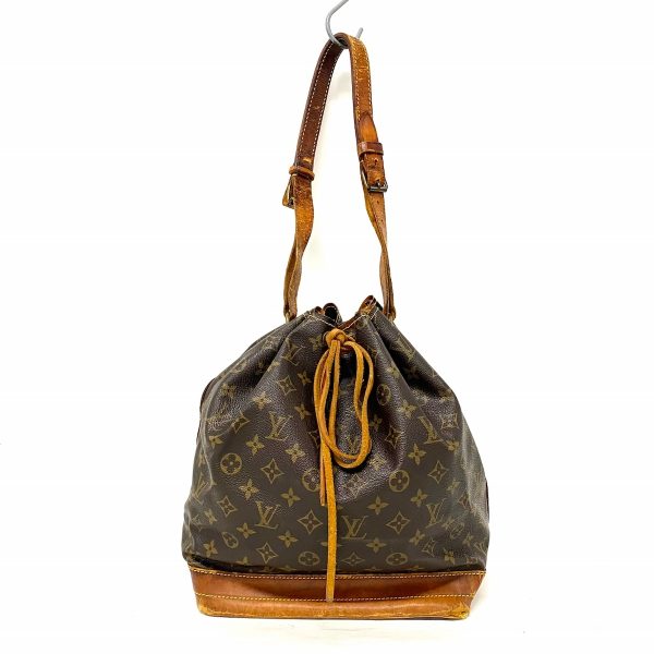 36144697 1 Louis Vuitton Noe Monogram Canvas Shoulder Bag Brown