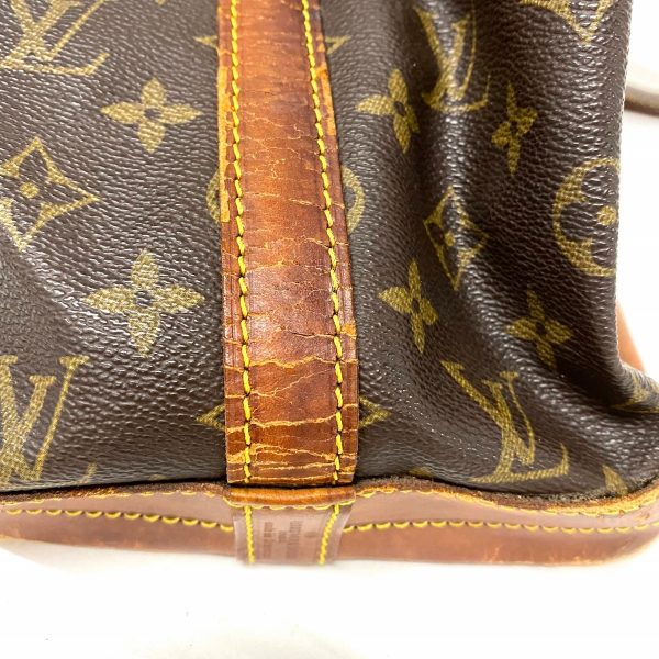 36144697 12 Louis Vuitton Noe Monogram Canvas Shoulder Bag Brown