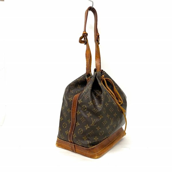 36144697 2 Louis Vuitton Noe Monogram Canvas Shoulder Bag Brown