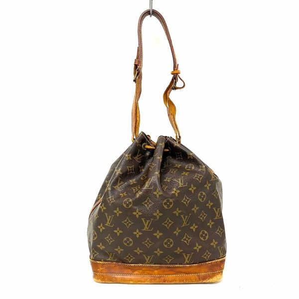 36144697 3 Louis Vuitton Noe Monogram Canvas Shoulder Bag Brown