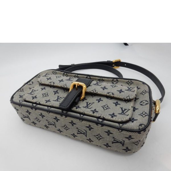 36179 3 Louis Vuitton Monogram Mini Juliet MM Shoulder Bag Blue