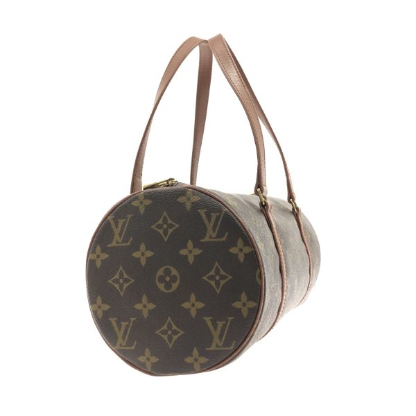 36213415 2 Louis Vuitton Old Papillon Canvas Monogram Handbag Brown