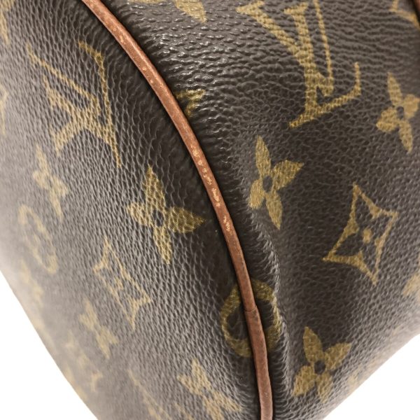 36213415 5 Louis Vuitton Old Papillon Canvas Monogram Handbag Brown