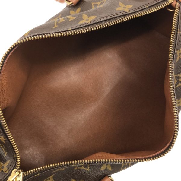 36213415 6 Louis Vuitton Old Papillon Canvas Monogram Handbag Brown