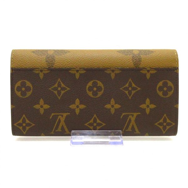 36215391 2 Louis Vuitton Portefeuille Sara Canvas Long Wallet Brown