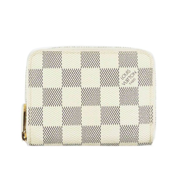 36335 1 Louis Vuitton Zippy Coin Purse Damier Azur