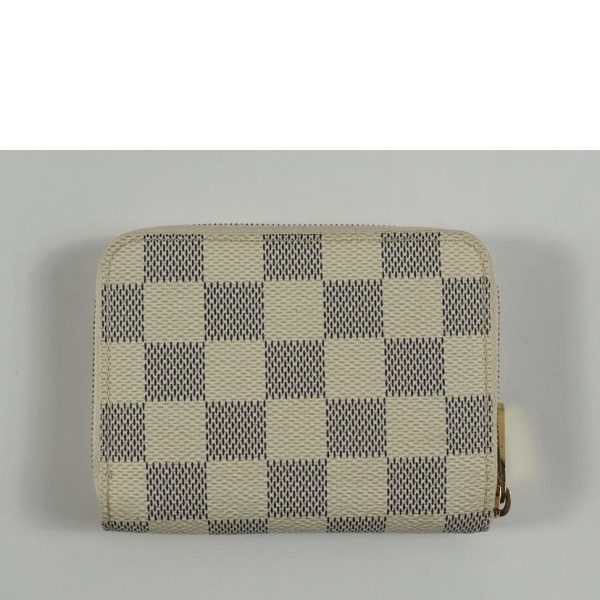 36335 2 Louis Vuitton Zippy Coin Purse Damier Azur