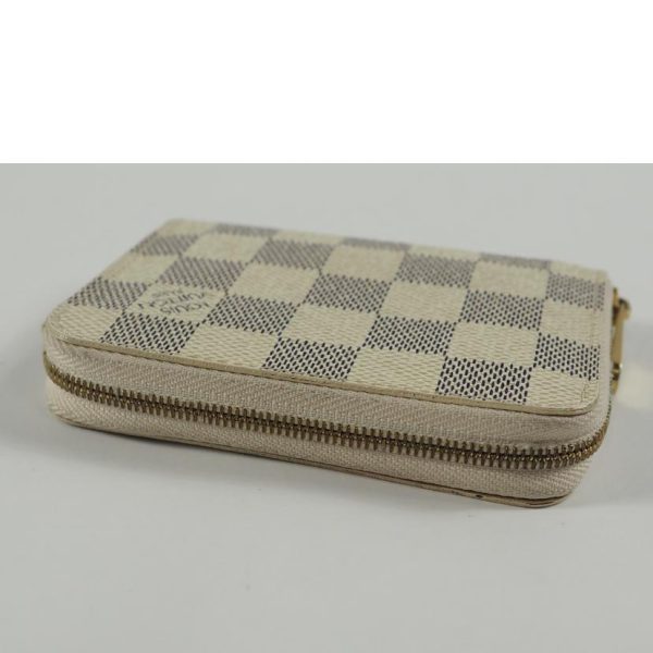 36335 3 Louis Vuitton Zippy Coin Purse Damier Azur