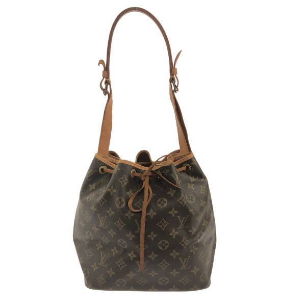 36364605 1 Louis Vuitton Noe Monogram Canvas Shoulder Bag Brown