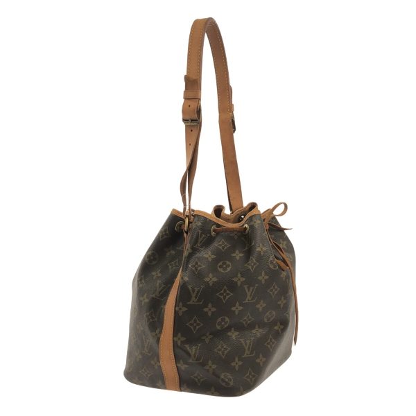 36364605 2 Louis Vuitton Noe Monogram Canvas Shoulder Bag Brown