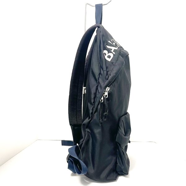 36400185 2 Balenciaga Nylon Backpack Black