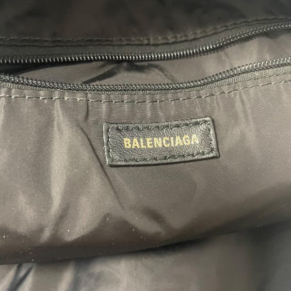 36400185 8 Balenciaga Nylon Backpack Black