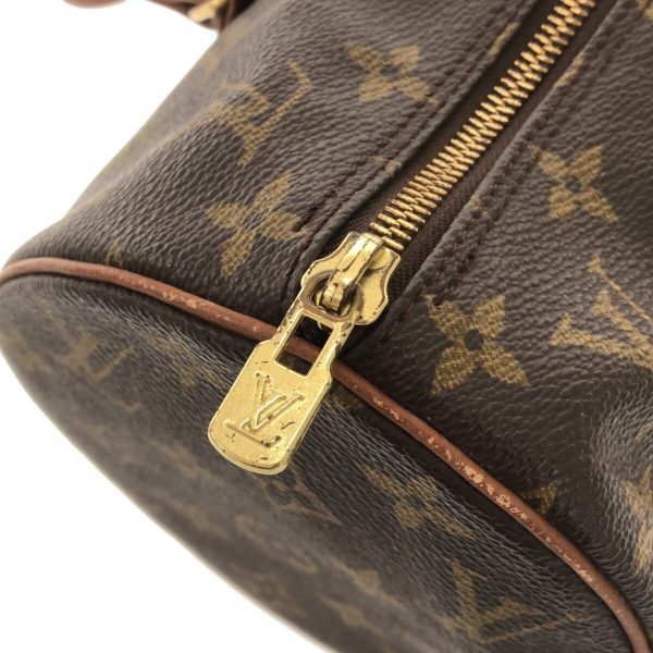 36402909 11 Louis Vuitton Vintage Papillon Monogram Canvas Handbag Brown