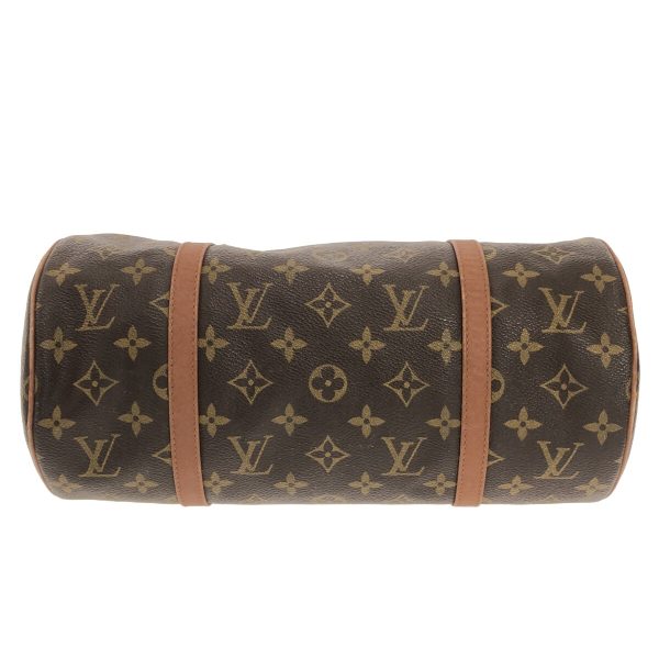 36402909 4 Louis Vuitton Vintage Papillon Monogram Canvas Handbag Brown