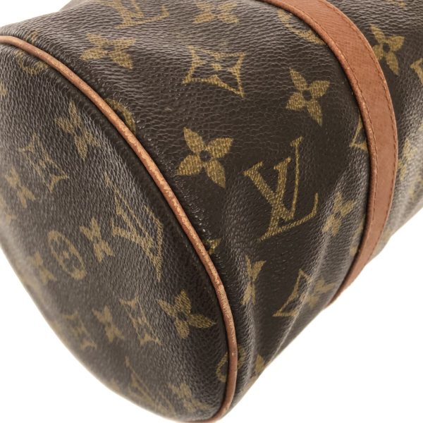 36402909 5 Louis Vuitton Vintage Papillon Monogram Canvas Handbag Brown