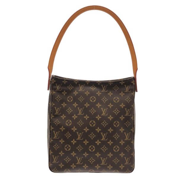 36402976 3 Louis Vuitton Looping Monogram Canvas Shoulder Bag Brown