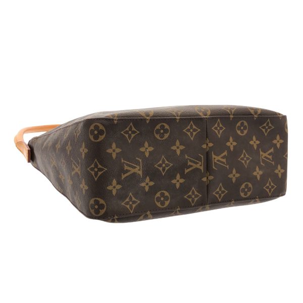 36402976 4 Louis Vuitton Looping Monogram Canvas Shoulder Bag Brown