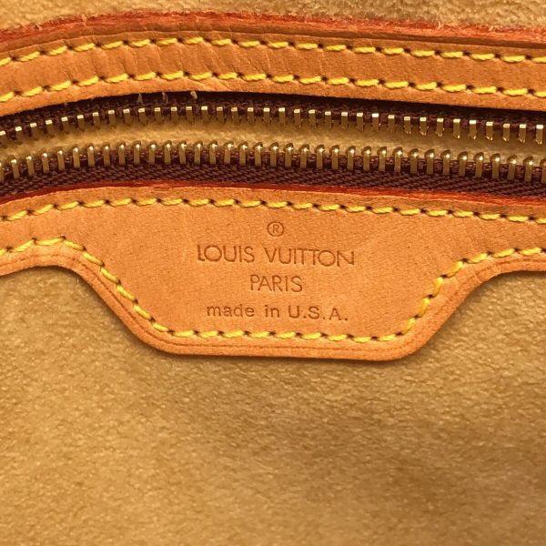 36402976 7 Louis Vuitton Looping Monogram Canvas Shoulder Bag Brown