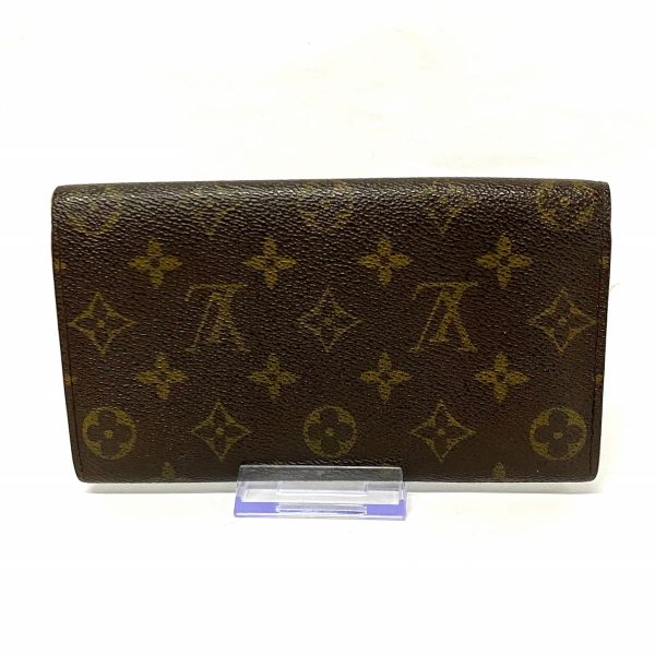 36405429 2 Louis Vuitton Pochette Porte Monet Monogram Canvas Long Wallet Brown